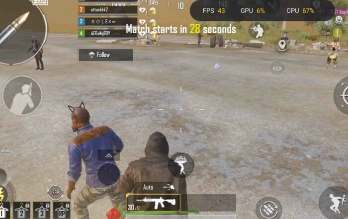 PUBG Mobile Drop FPS