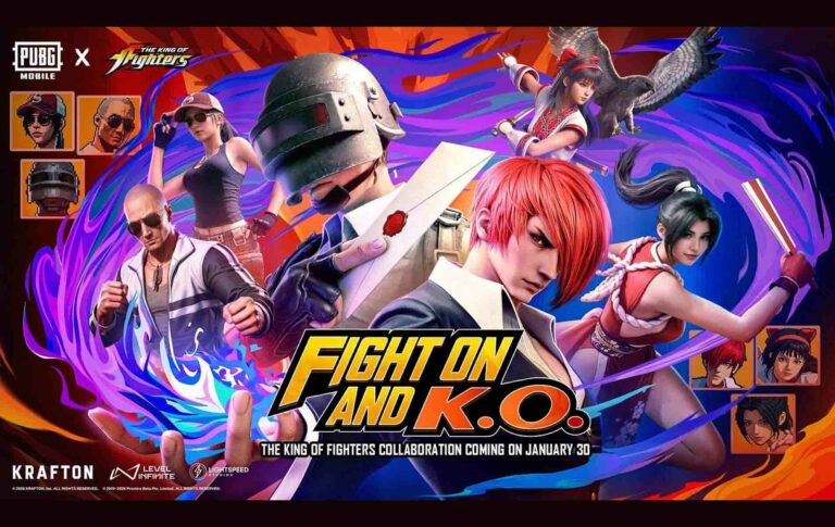 Skin PUBG MOBILE x Kings of Fighter