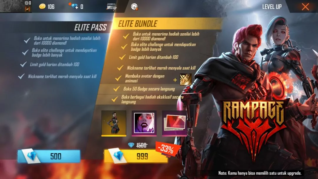 Elite Pass Season 26 Free Fire