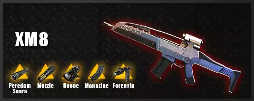 Senjata Buff Update FF Juli 2020 senjata XM8