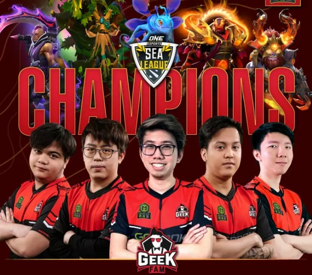 Geek Fam Xepher ONE Esports Dota 2