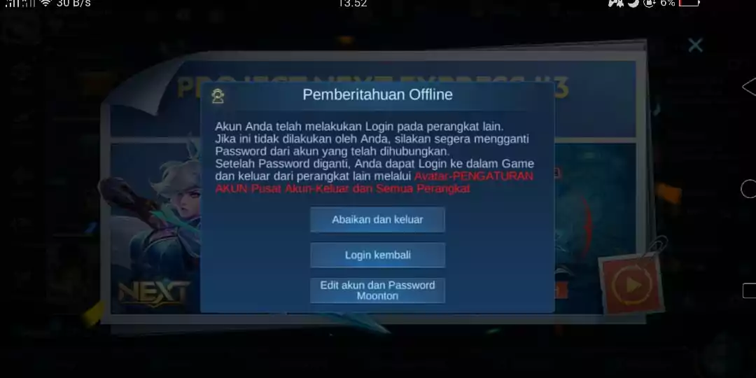 Inilah Ciri Ciri Akun Mobile Legends Di Hack Orang Spin Esports
