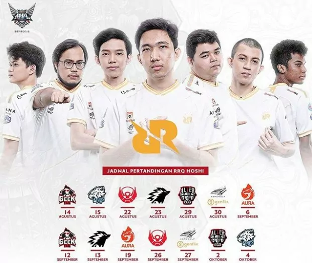 Jadwal RRQ MPL ID Season 6