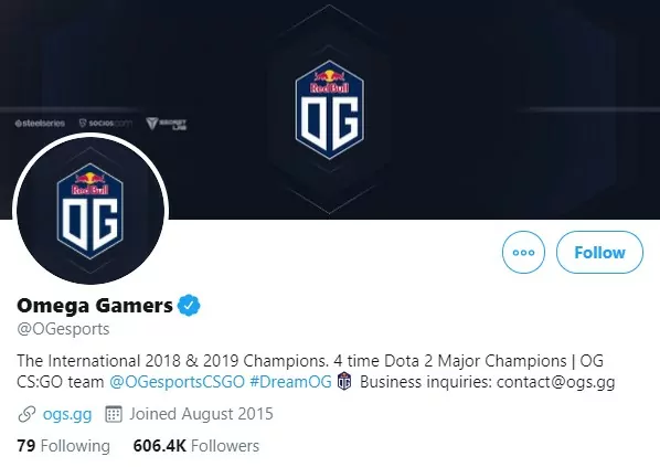 Singkatan OG Dota 2