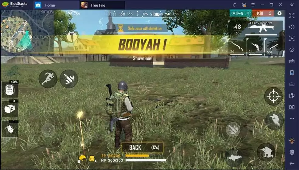 Tips Bokong Musuh di Free Fire