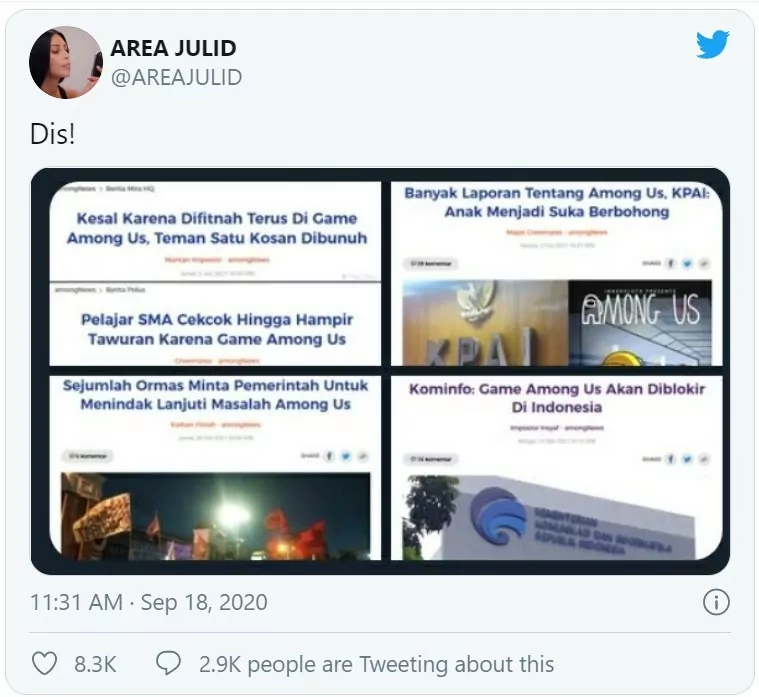 among us diblokir di indonesia