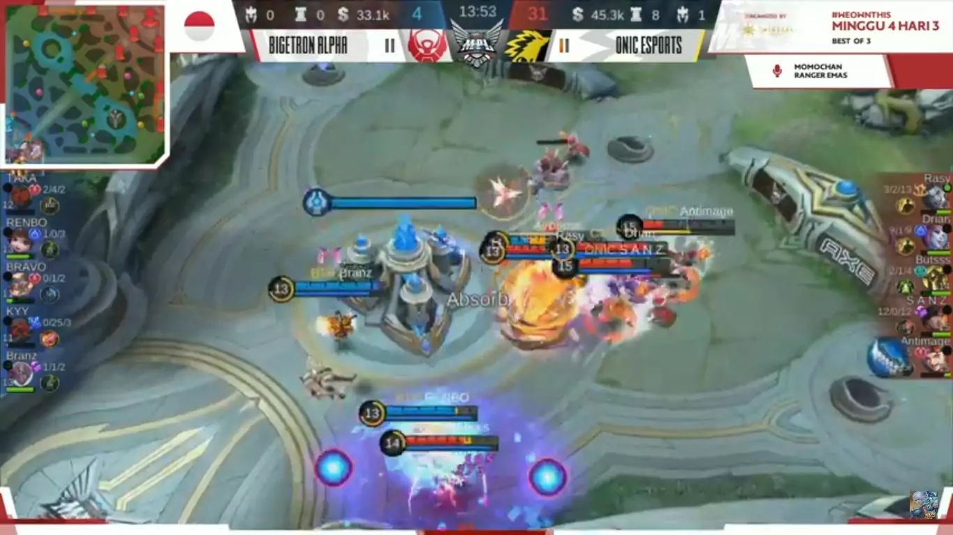 hasil mpl season 6 week 4 day 3