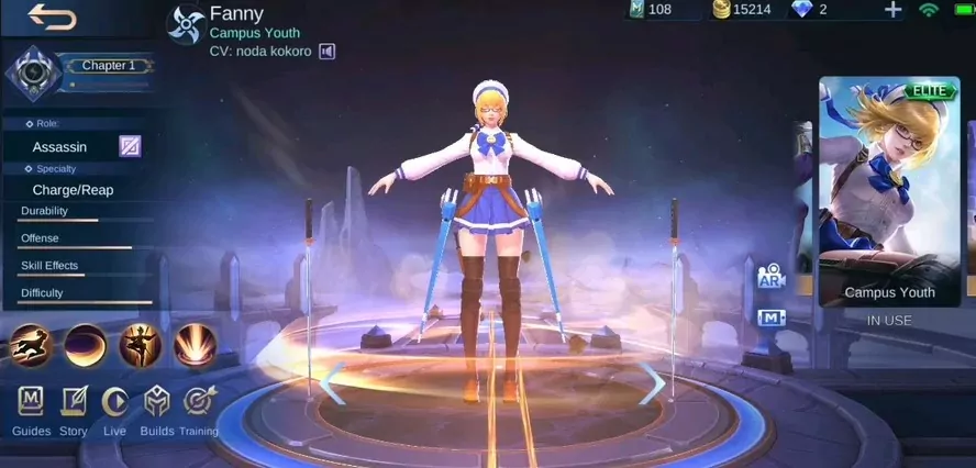 bug fanny mobile legends