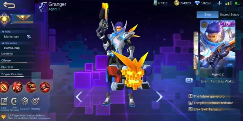 skin baru mobile legends 2020