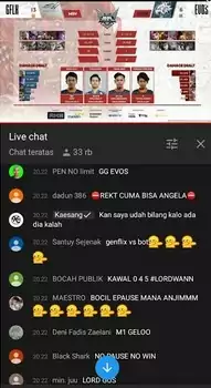 kaesang evos legends