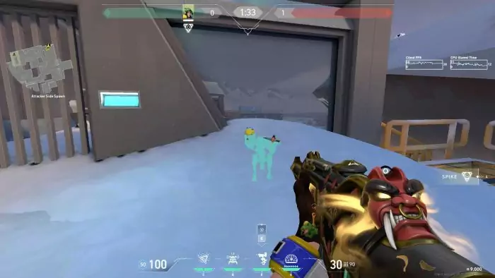 Bug turret killjoy di map Icebox