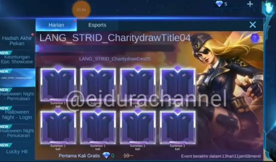 Event Elite Skin Lesley