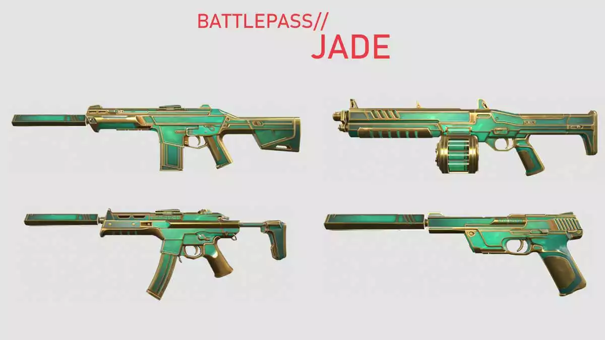 Valorant Jade Skin