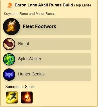 Build Terbaik Akali