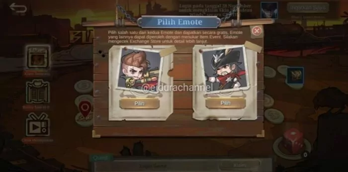 event terbaru blazing west ml