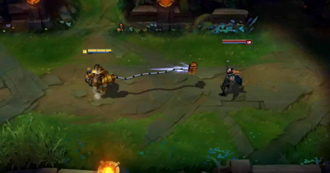 Blitzcrank Rocket Grab
