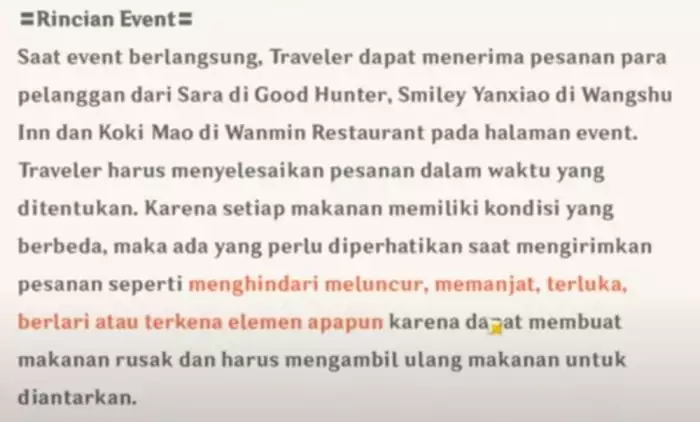 Genshin Impact Event