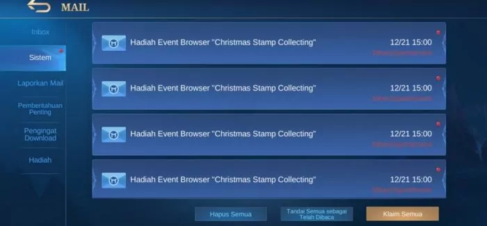 Event Christmas Stamp 1