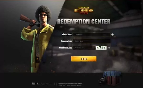 Kode Redeem PUBG Mobile