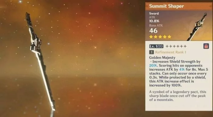 Summit Shaper's New Weapon