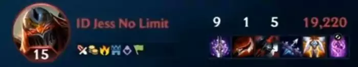 Build ZED LoL Wild Rift