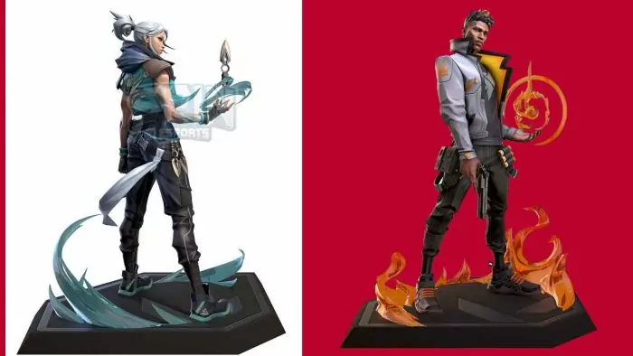 valorant action figure jett dan phoenix