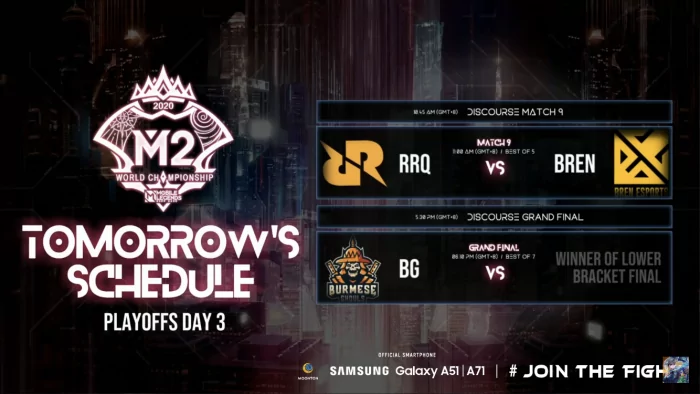 Jadwal final m2