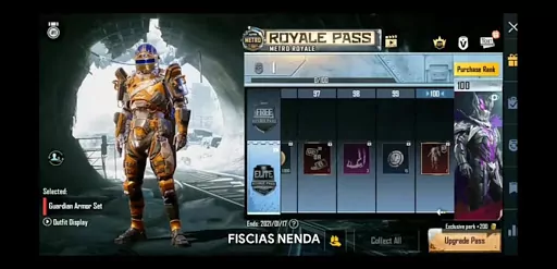 Skin PUBG Mobile Royale Pass Season 17