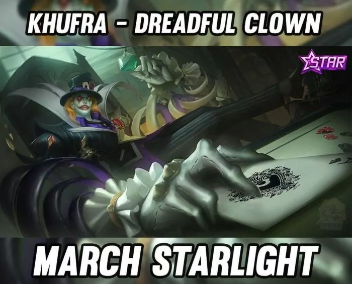 Skin Starlight maret 2021