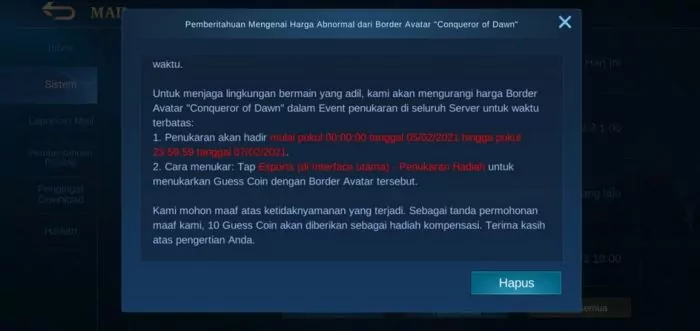 Border conqueror mobile legends