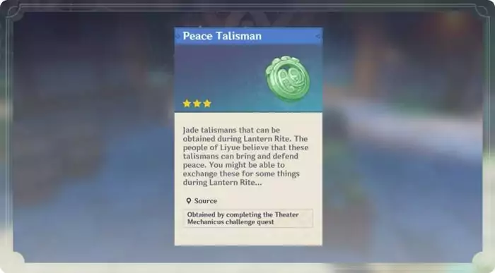 Lantern Rite Genshin Impact