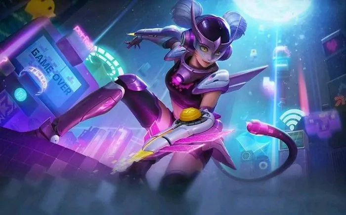 Wanwan Pixel Blast Skin Baru