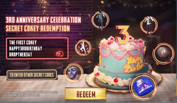 Kode Redeem Ulang Tahun PUBG Mobile 