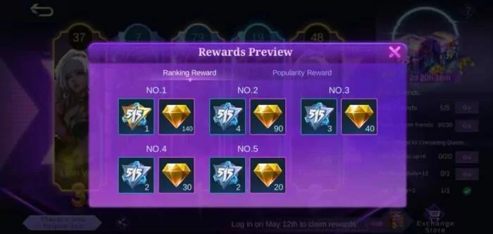 Hadiah Event 515