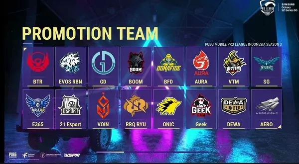 Babak Country Finals PMPL ID Season 3