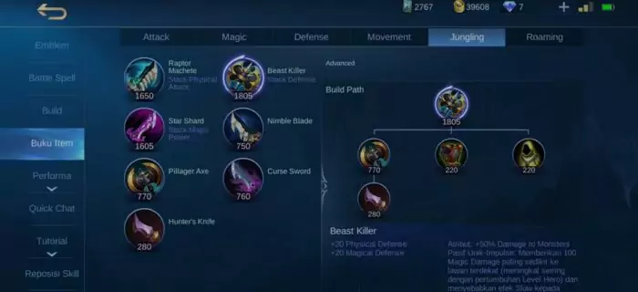 item mobile legends