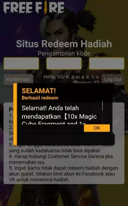 Redeem FF