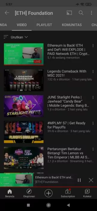 Youtube mobile legends di hack
