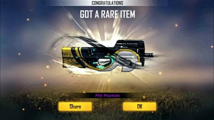 Skin P90 Gratis FFWS 2021