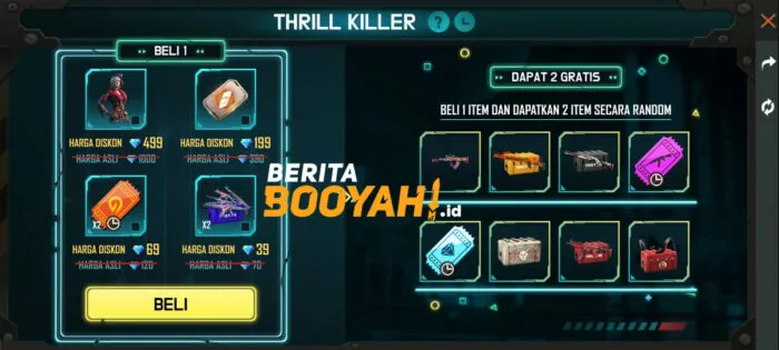 Event Buy 1 Get 2 Free FF juni 2021