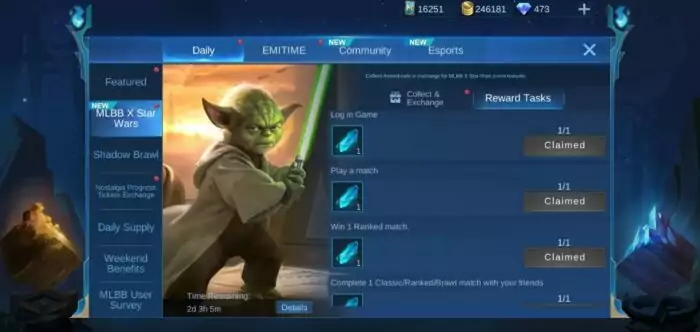 Efek Star Wars Gratis