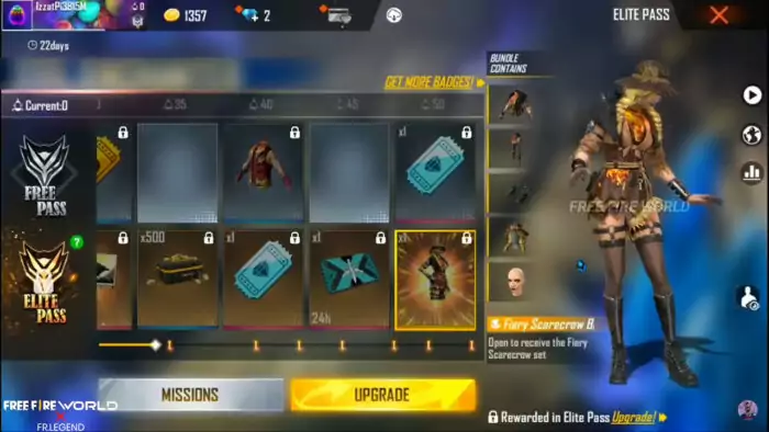 Elite Pass FF Season 39