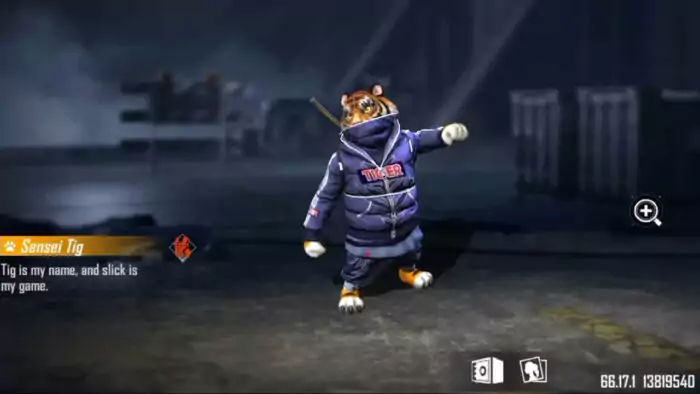 pet harimau advance server ff 