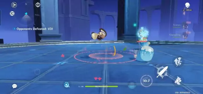 Gameplay Sayu Genshin Impact