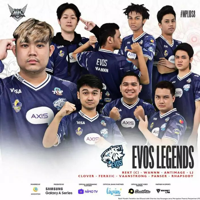Roster EVOS MPL Season 8