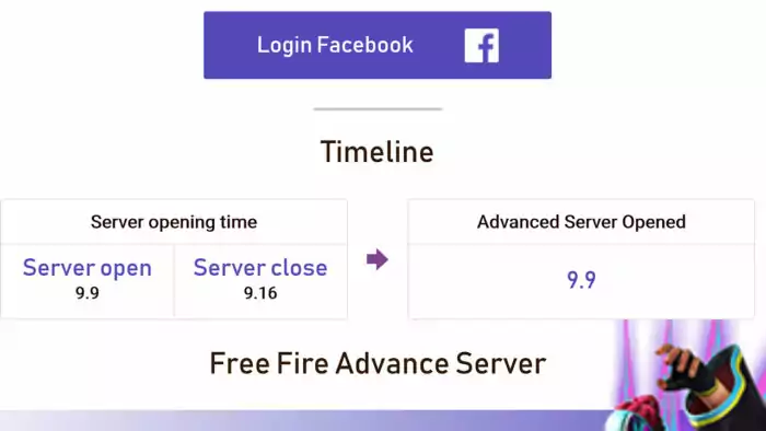 Cara Daftar Advance Server FF September 2021