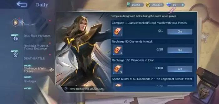 Event Lancelot HERO
