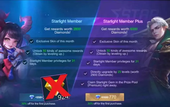 Diamond kuning mobile legends