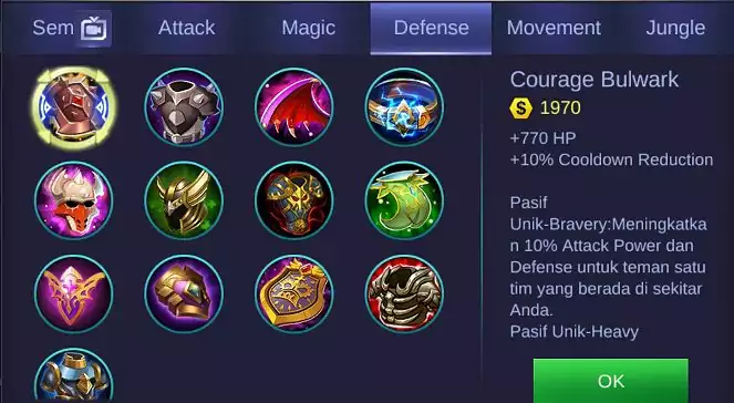 Courage Bulwark
