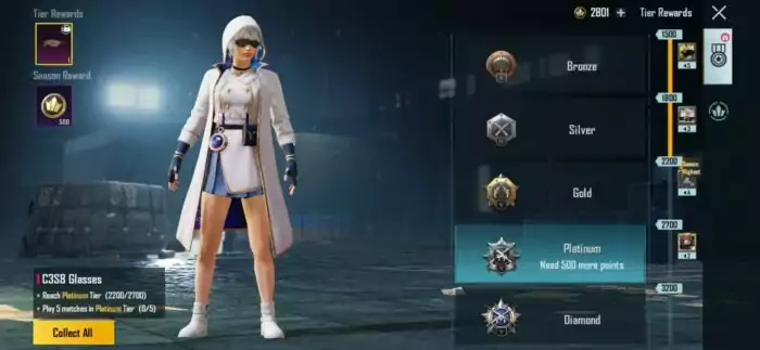 PUBG Mobile C3S8-Glasses